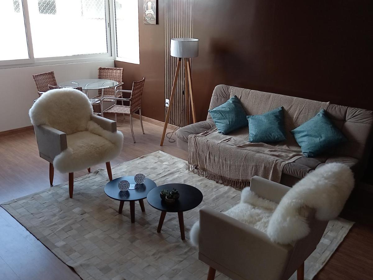 Gramado - Apartamento Aconchegante Com Lareira E Churrasqueira ภายนอก รูปภาพ